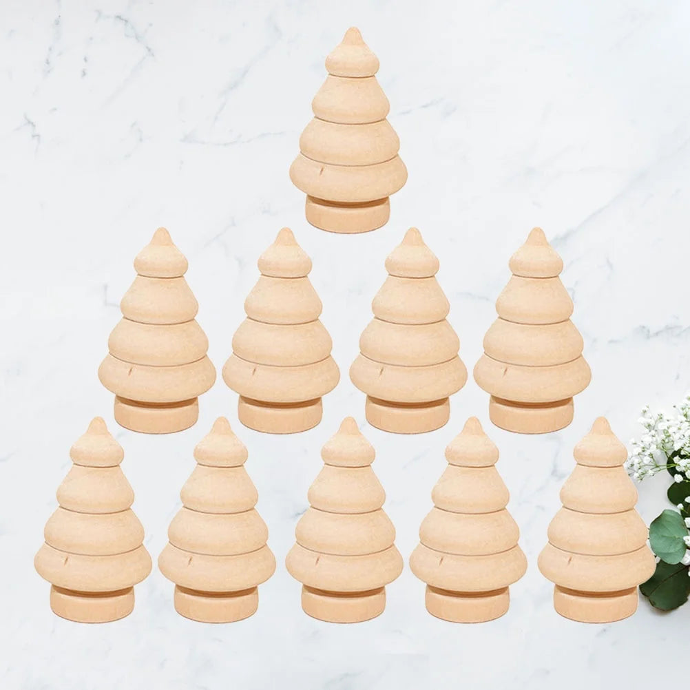 40 Pcs Natural Bamboo DIY Wooden Peg Dolls A630