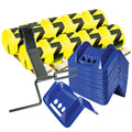 Flat Hook Winch Strap Kit 4 Inch x 30 Foot Yellow 5,000 Pound Safe Working Load L503173
