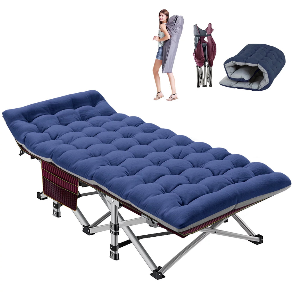 Folding Bed with Mattress and Carry Bag Q8016