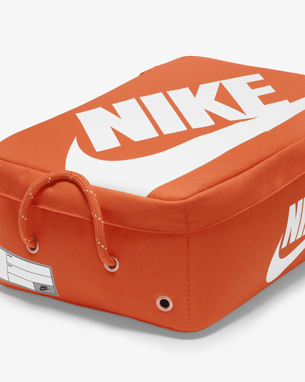 Orange White Shoe Box Bag 12L A47019