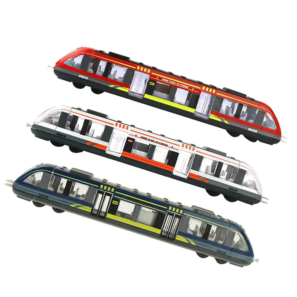3pcs Simulation Electric Train Toy M8974