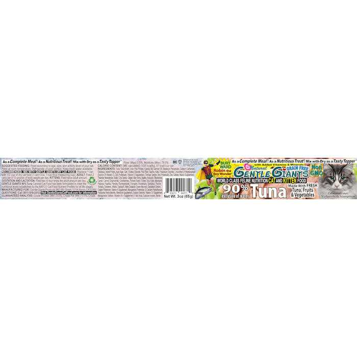 Natural Non-GMO Tuna Cat & Kitten Can Food P99889