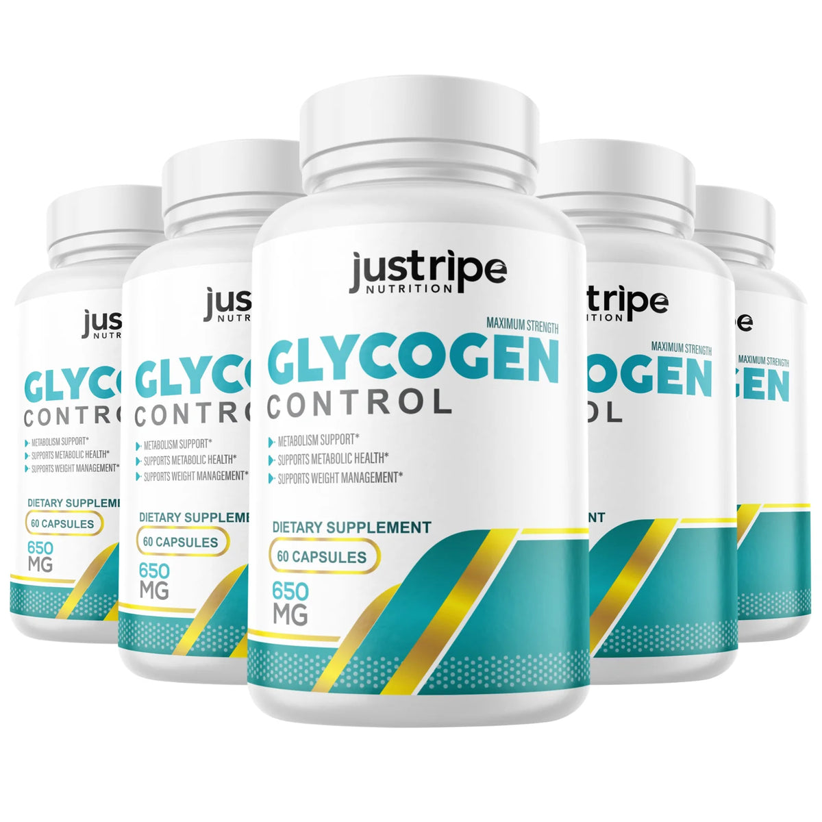 5 Pack Blood Sugar Control Capsules 60 Capsules W5947
