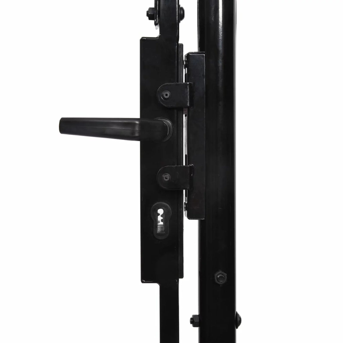 Double Door Fence Gate with Spear 157.5"x88.6" U288