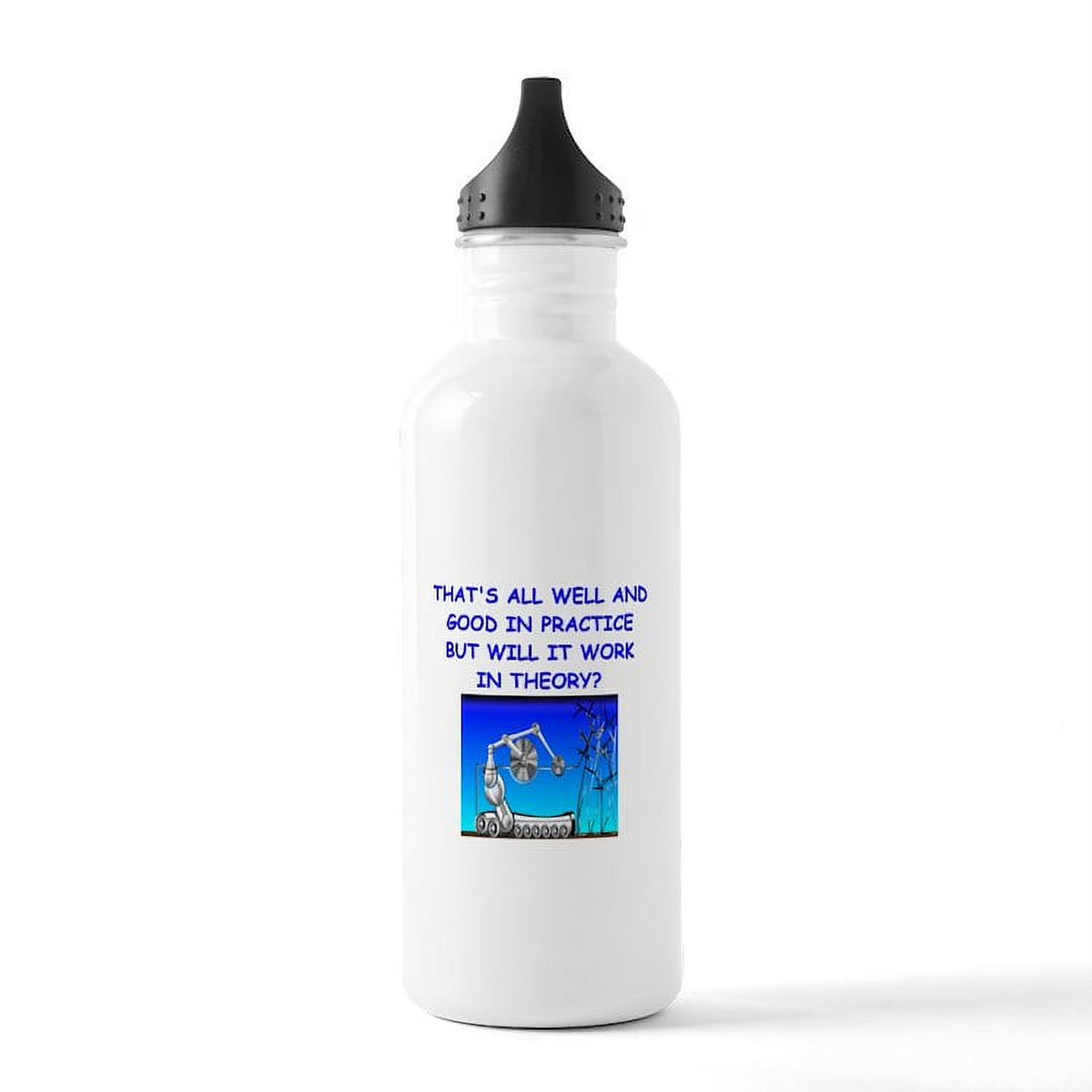 Stainless Steel Water Bottle, 1.0L T931484