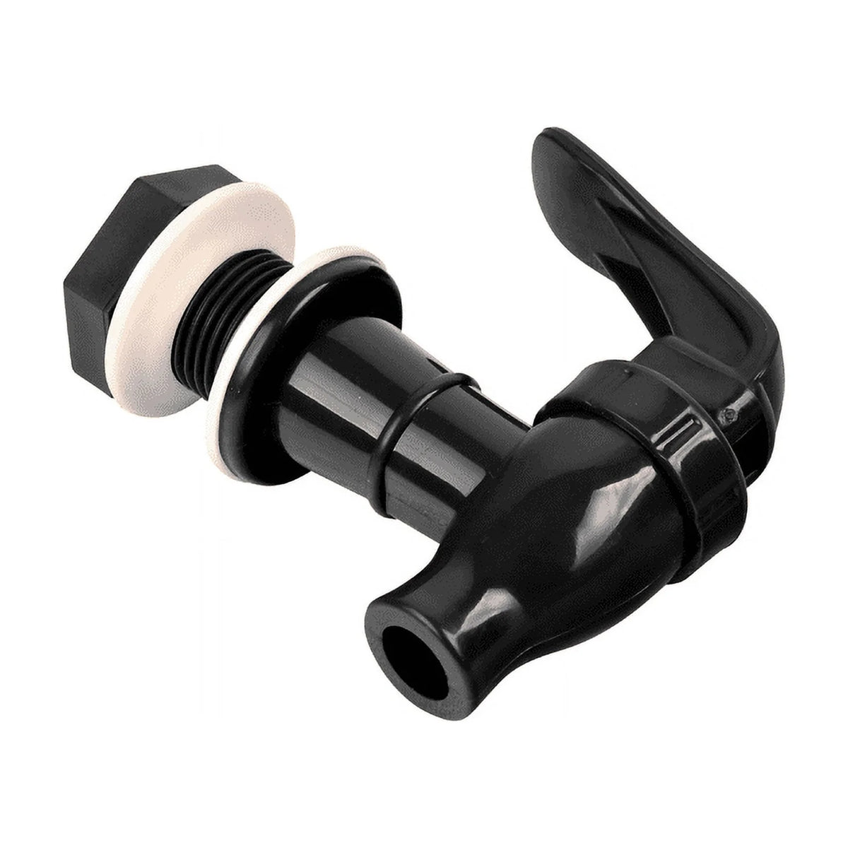 Black B.P.A.-Free Water Dispenser Replacement Valve 12-Pack Q2309