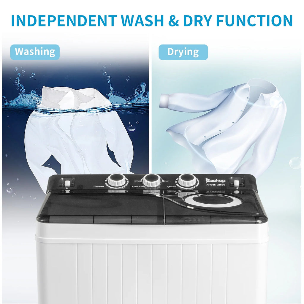 26Lbs Semi-automatic Twin Tub Washing Machine Z7600
