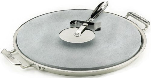 Stainless Steel and Soapstone Pizza Stone 13 Inch K970982