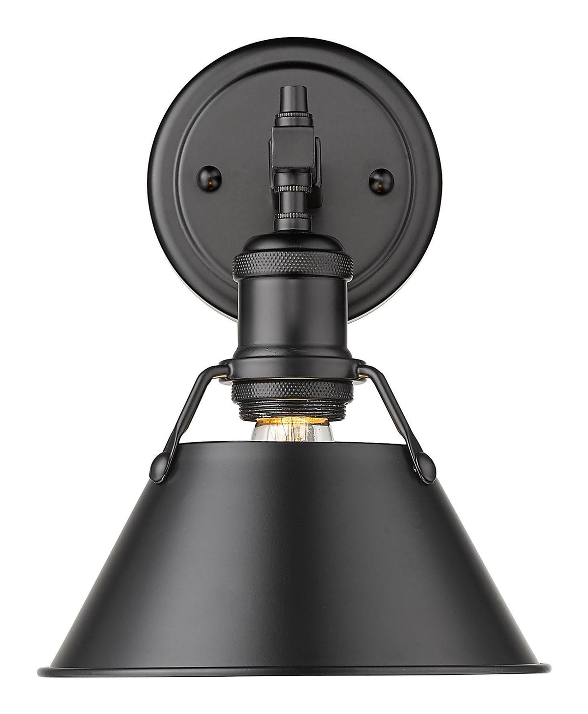 1 Light Bath Vanity in Matte Black M892