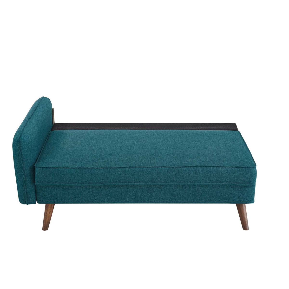 Teal Upholstered Fabric Loveseat B202791