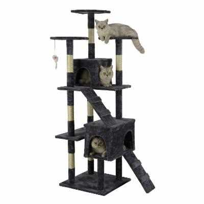 63 in. Cat Tree with Sisal Scratching Posts X107792