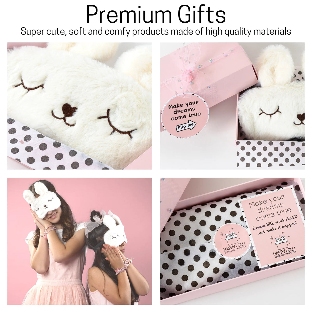 Pink 8 Wrapped Gifts in 1 Box Q180914