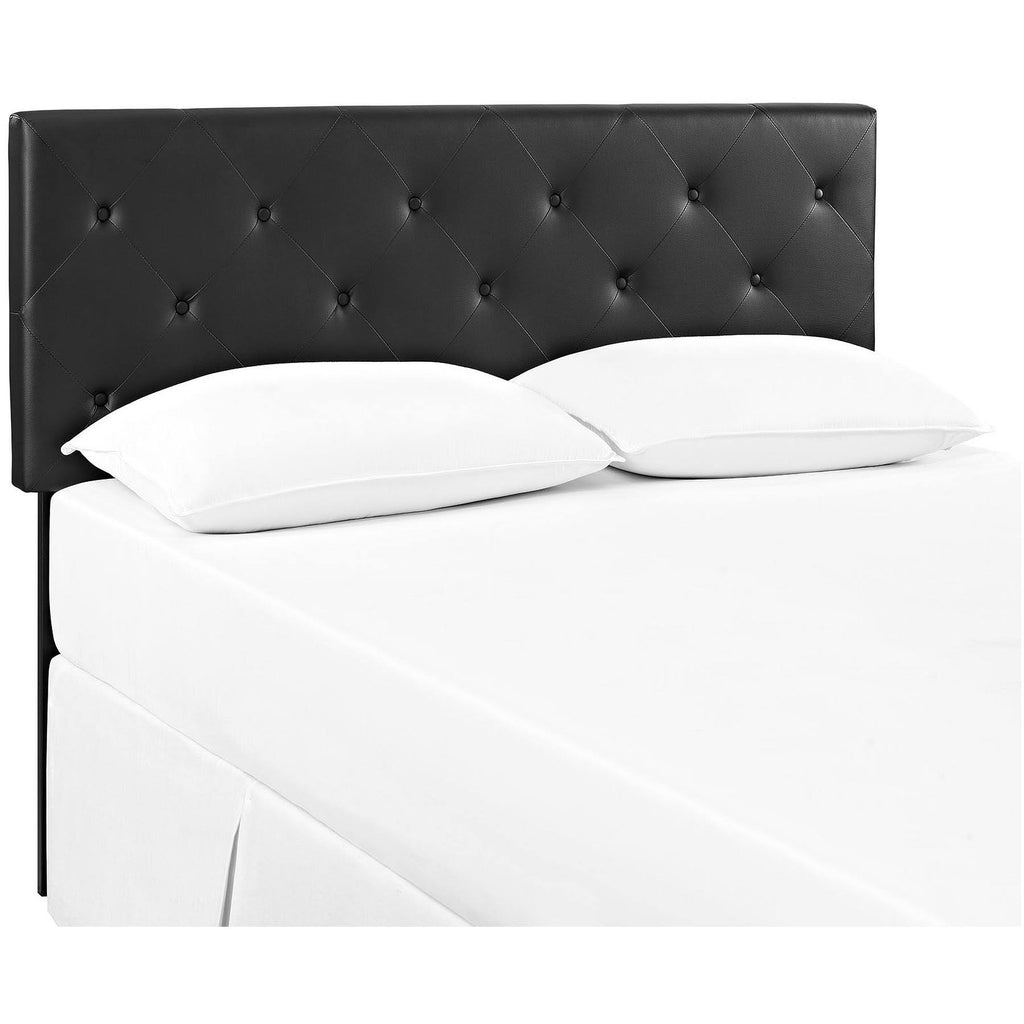 Black King Vinyl Headboard P324