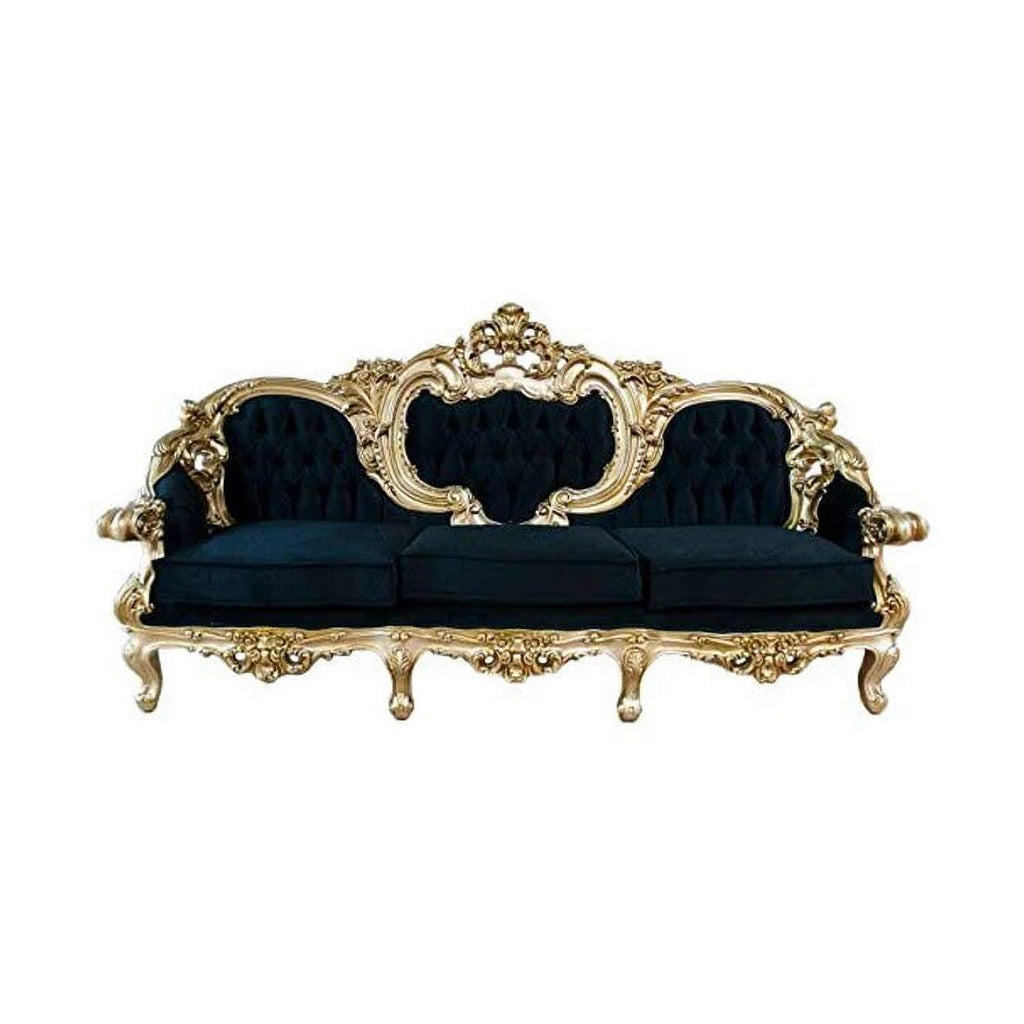 Golden Wooden Sofa Set E951925