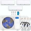 33,000 BTU 3 Zone Ductless Air Conditioner and Heat Pump N967428