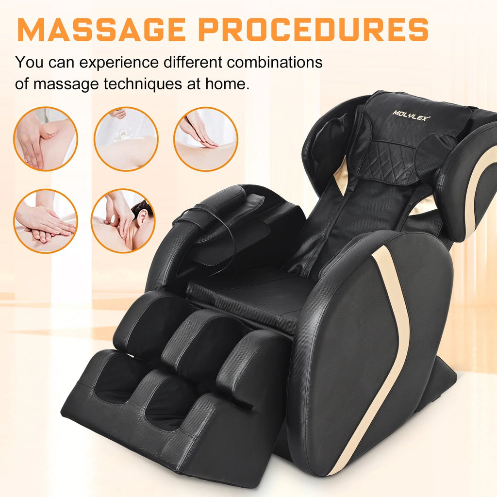 Small Zero Gravity Full Body Massage Chair with Heating and Airbags D71501