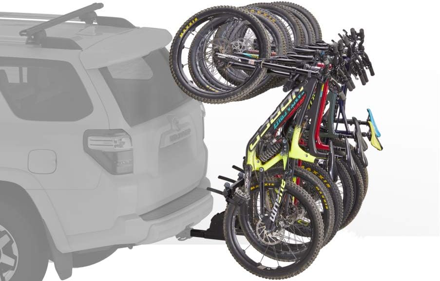 6 Bike Vertical Hitch Rack H6556