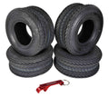 18x8.5-8 4 Ply Tubeless Golf Cart Turf Tires 4 Pack C46660