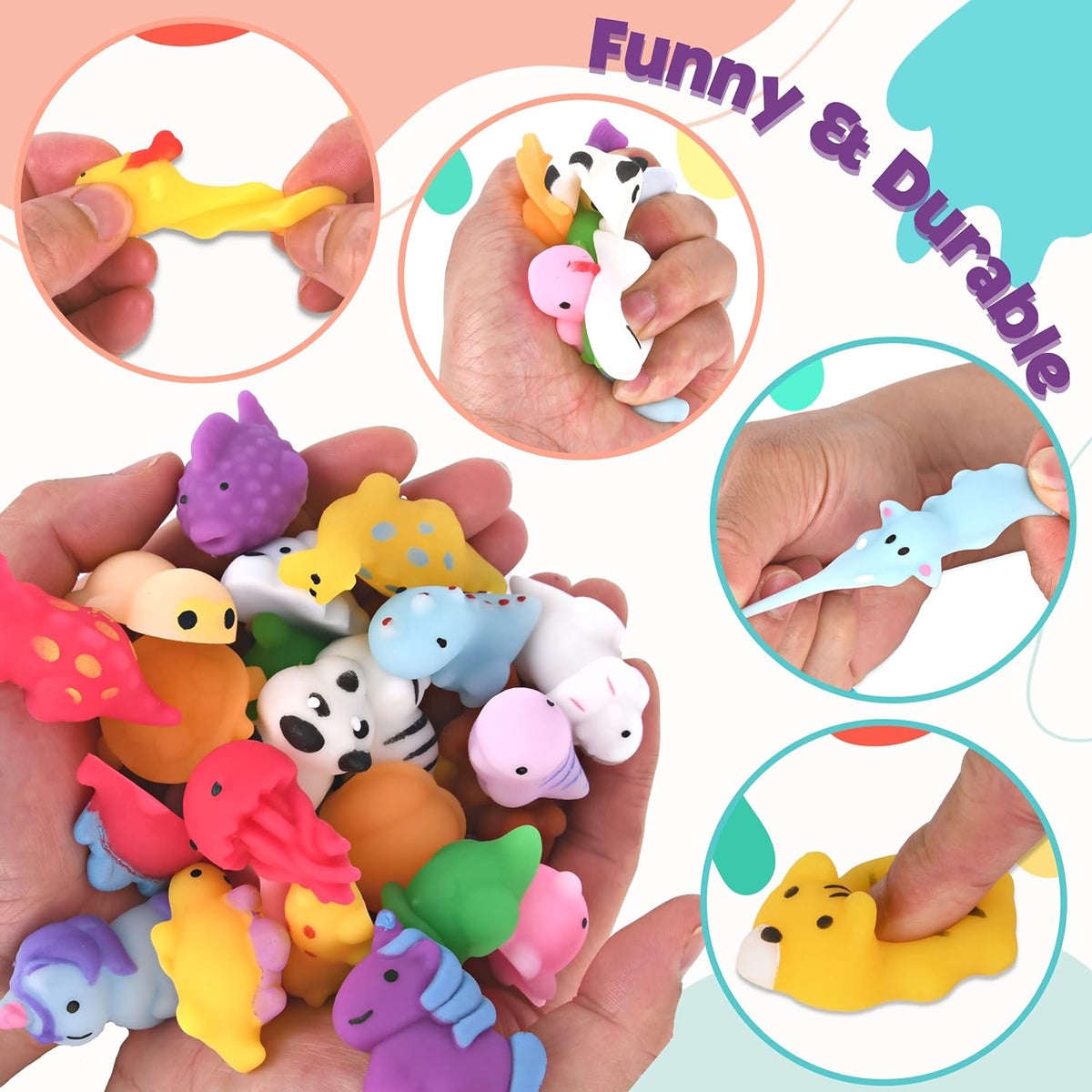 36 Packs Mini Stress Relief Toys U3355