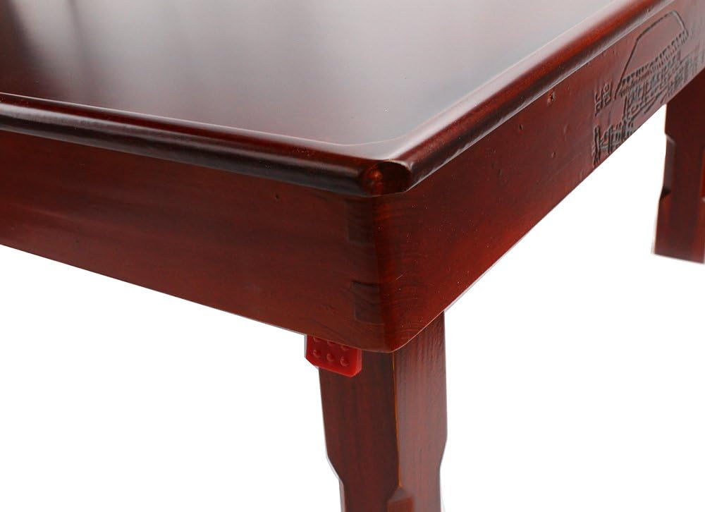 Multi Folding Wooden Tea Table, Brown, Pack of 2 L383306