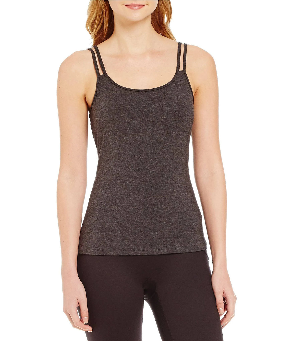 Charcoal Camisole Bra Top T55097
