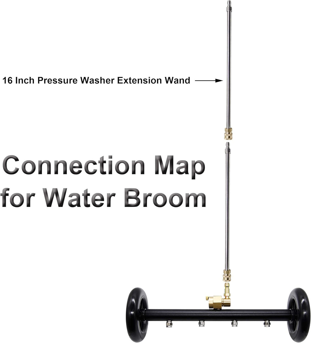 16 Inch Undercarriage Cleaner for Pressure Washer, 4000 PSI K535936