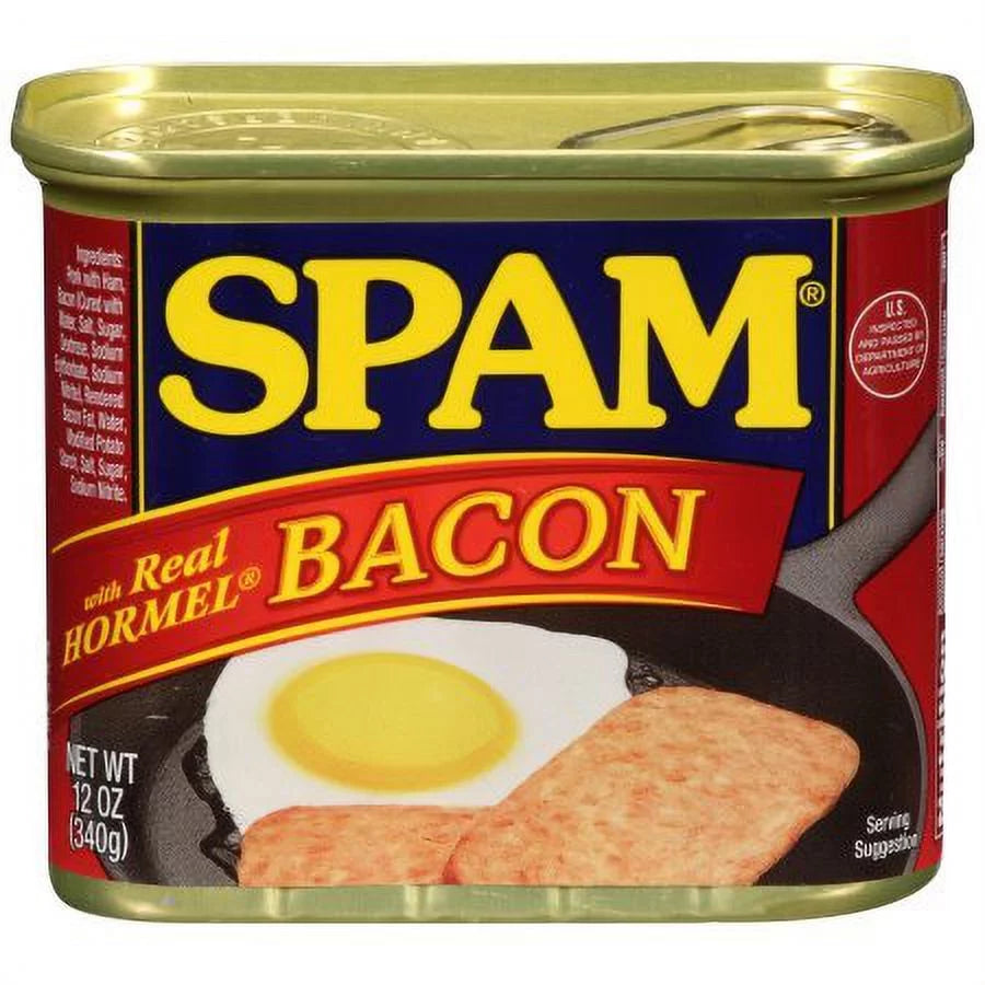 12 Ounce (2 Count) Luncheon Meat Can with Real Bacon V5492