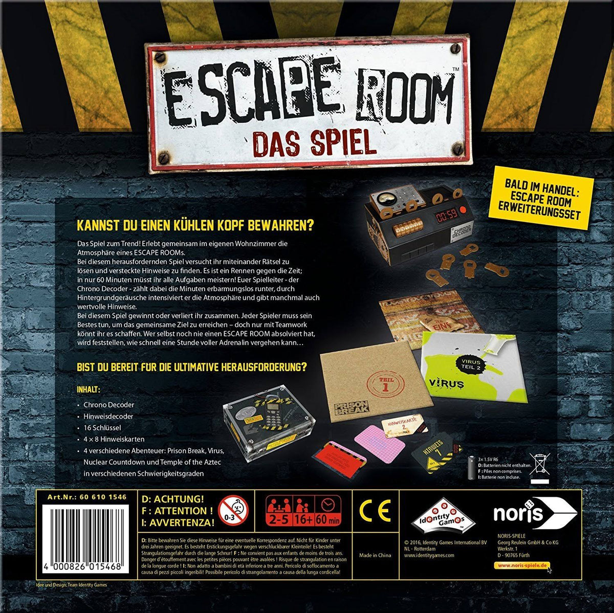 Escape Room Das Spiel I32218