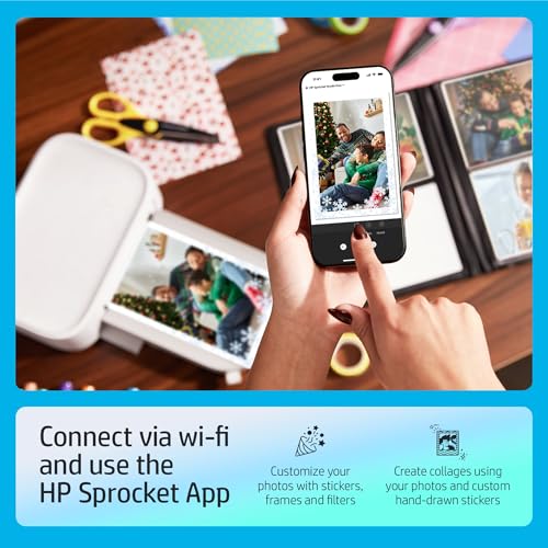 118 Sheets + 3 Cartridges Wireless Photo Printer P44960