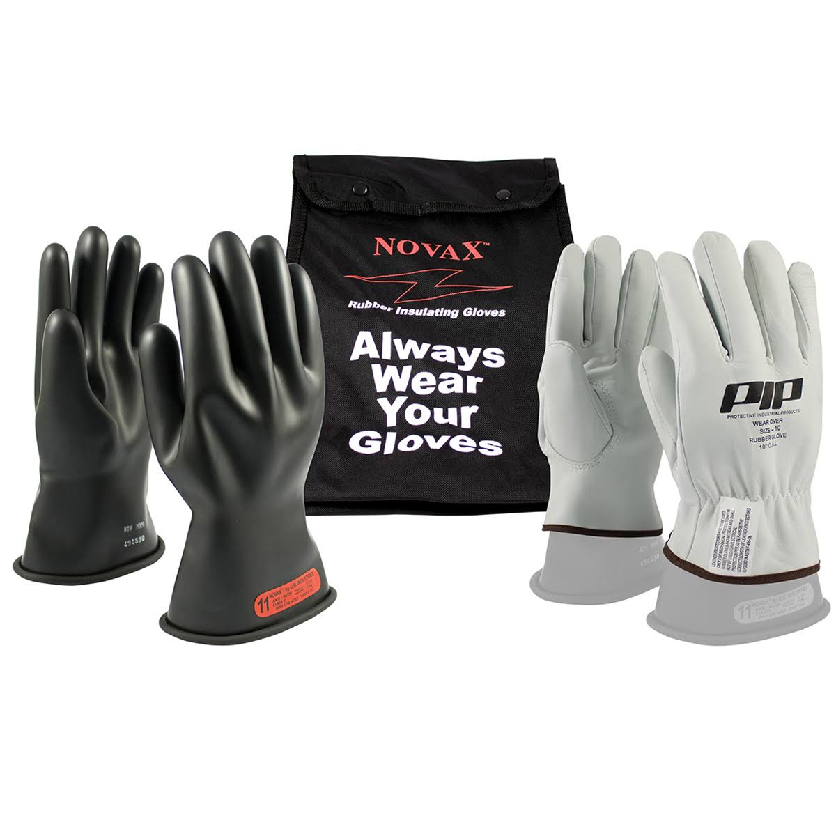 Black Electrical Safety Kit, Size 7 Z108441
