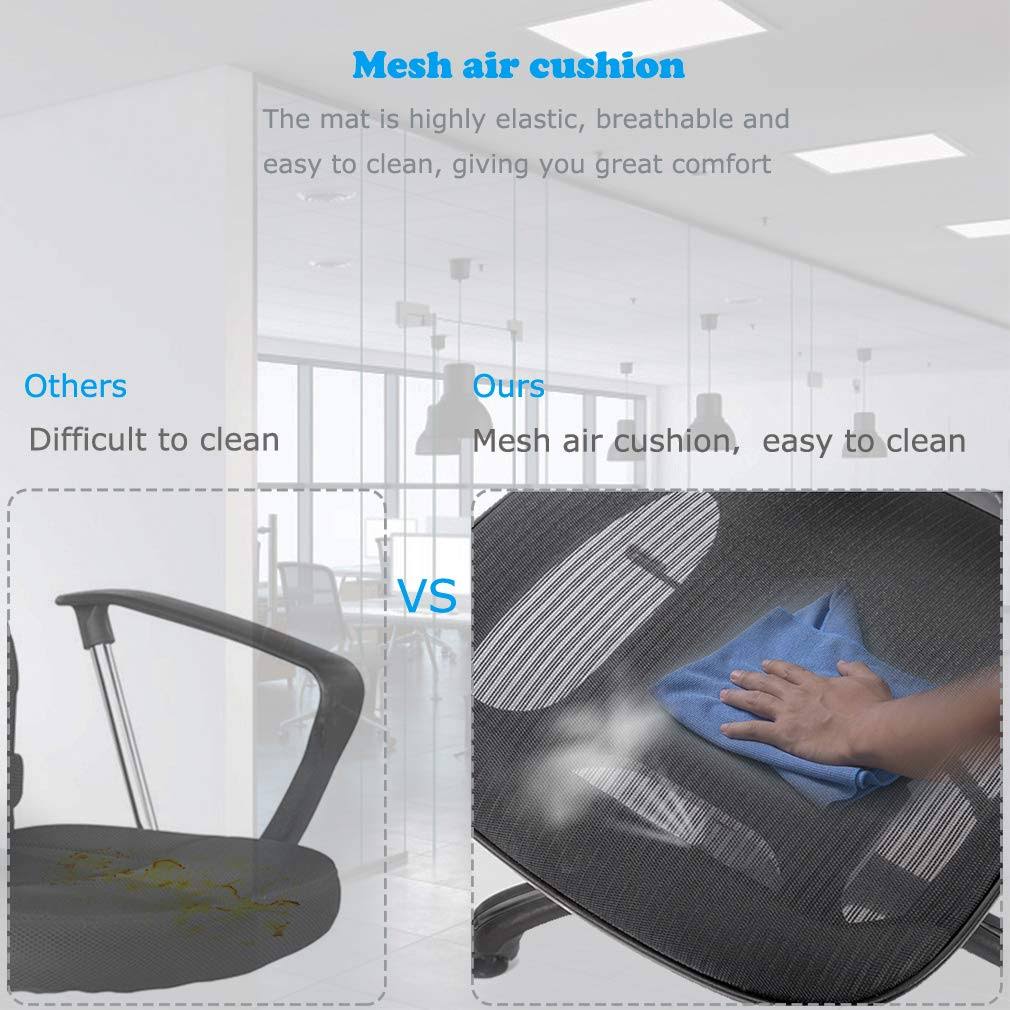 Mesh Executive Chair High Back with Adjustable Headrest and Padded Flip-Up Arms X111