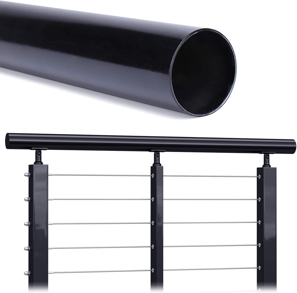 6.6ft Aluminum Cable Railing Handrail for Staircase and Deck Stair O639