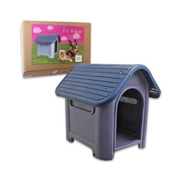 Indoor Outdoor Dog House Small to Medium All Weather Doghouse B861516