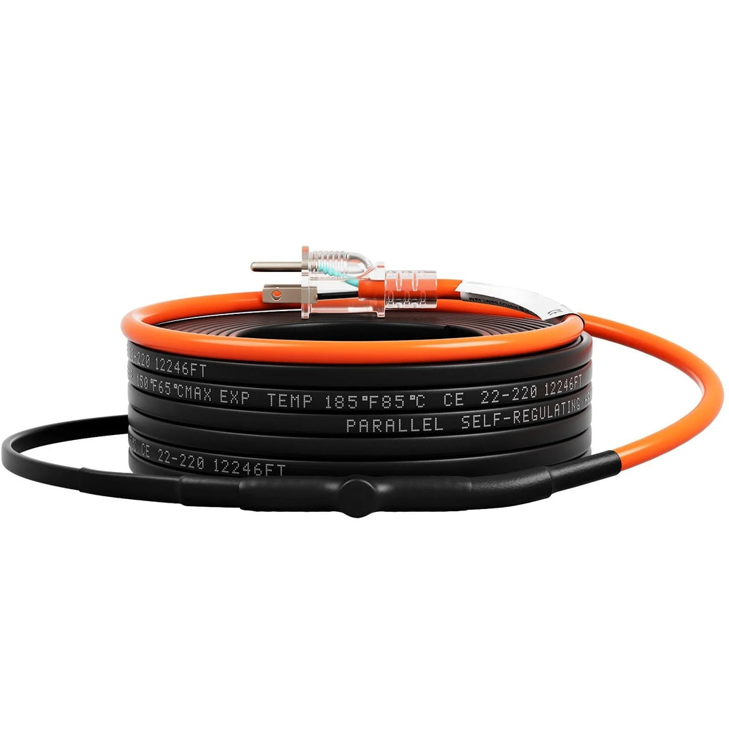 Self-Regulating Pipe Heating Cable, 80-feet 5W/ft Heat Tape, 120V F700