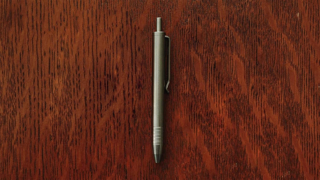 Titanium Black Mini Click Pen Pack of 2 C98563