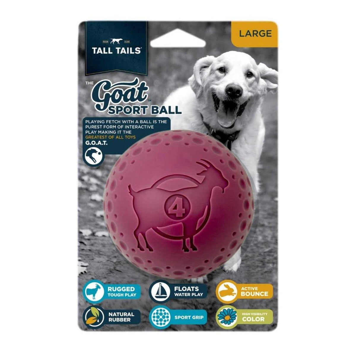Goat Sport Ball Dog Toy A4639