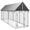 Outdoor Dog Kennel with Roof F8252