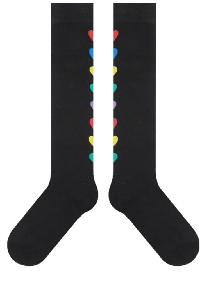 Print Knee-High Socks M873926