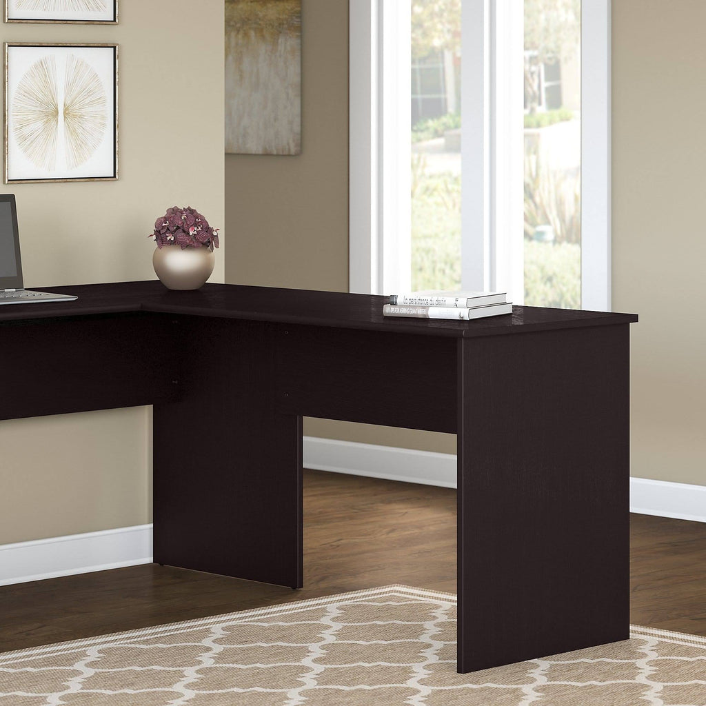 Espresso Oak Desk Return U5163