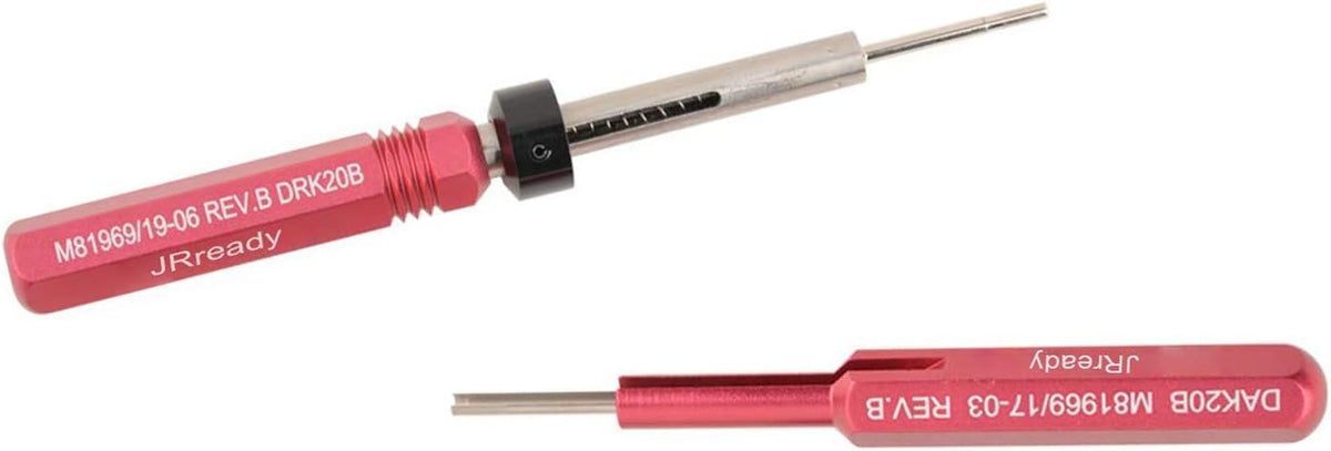Installing Tool Removal Tool for Solid Contacts in Electronic Connector Pack of 2 J1366