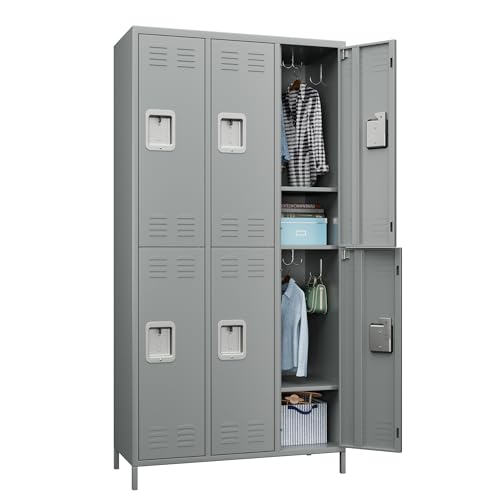 5 Door 72 inch Steel Storage Locker Q544