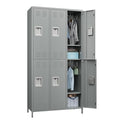 5 Door 72 inch Steel Storage Locker Q544