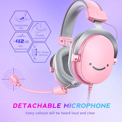 Black USB Over-Ear Wired Gaming Headset with Detachable Microphone G553
