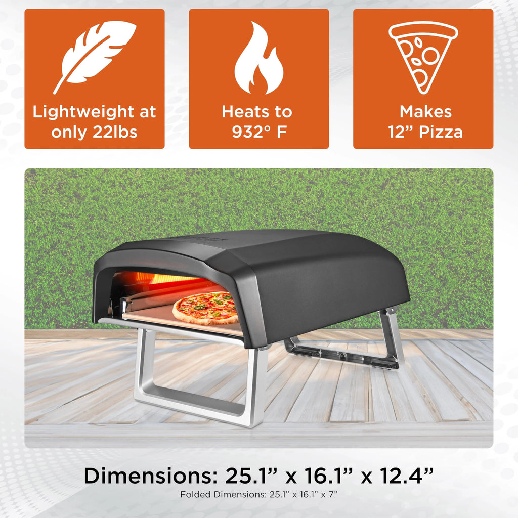 Propane Gas Portable Pizza Oven F8981