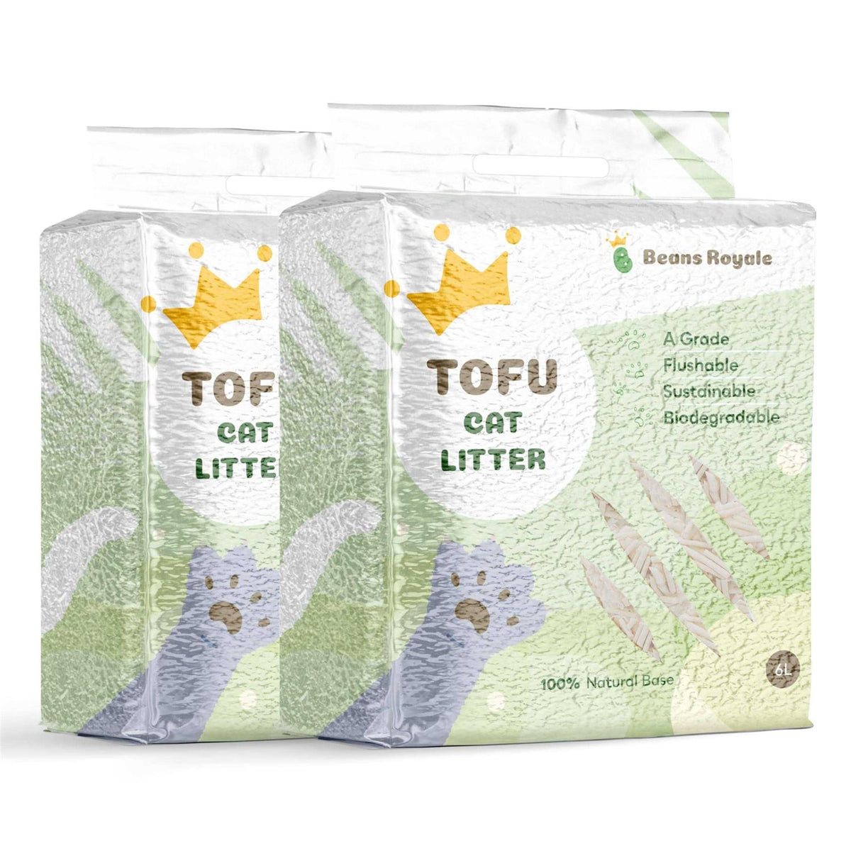 Tofu Cat Litter Clumping X938