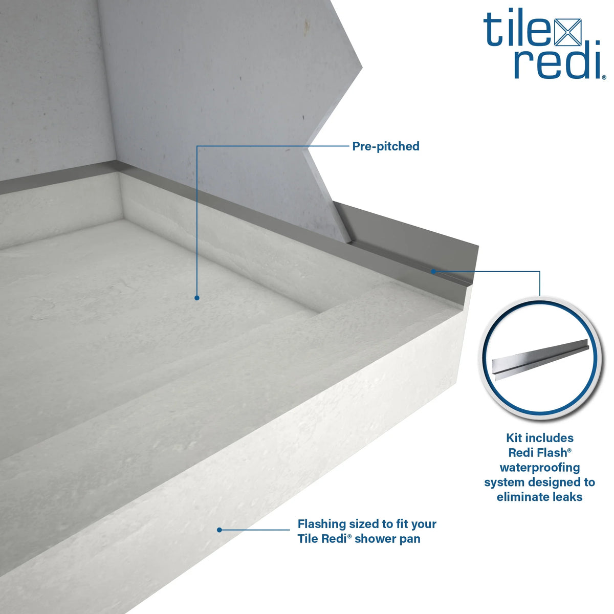 Tile Redi Shower Base I25254