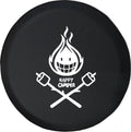 Black 28 Inch Tire Covers F79336