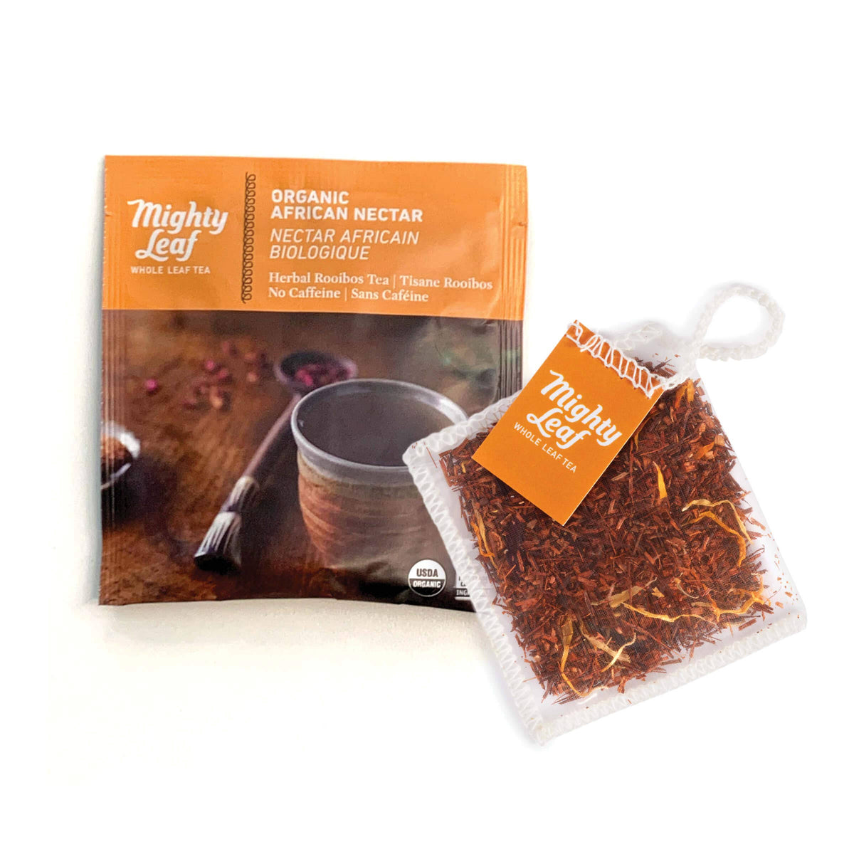 Organic African Nectar Tea, 100 Tea Pouches P353