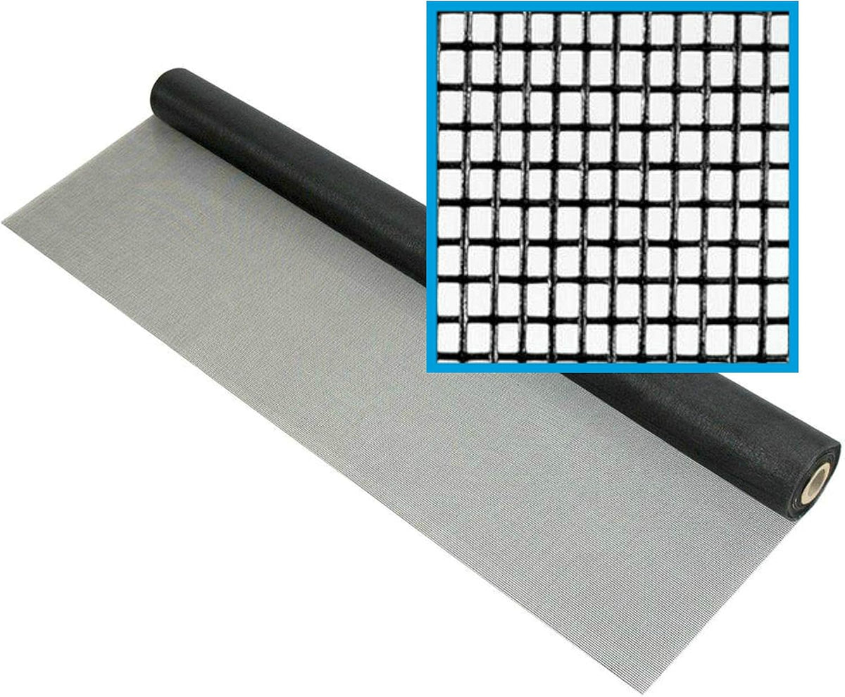 36 inch x 100 feet Charcoal Fiberglass Screen Roll Z1098