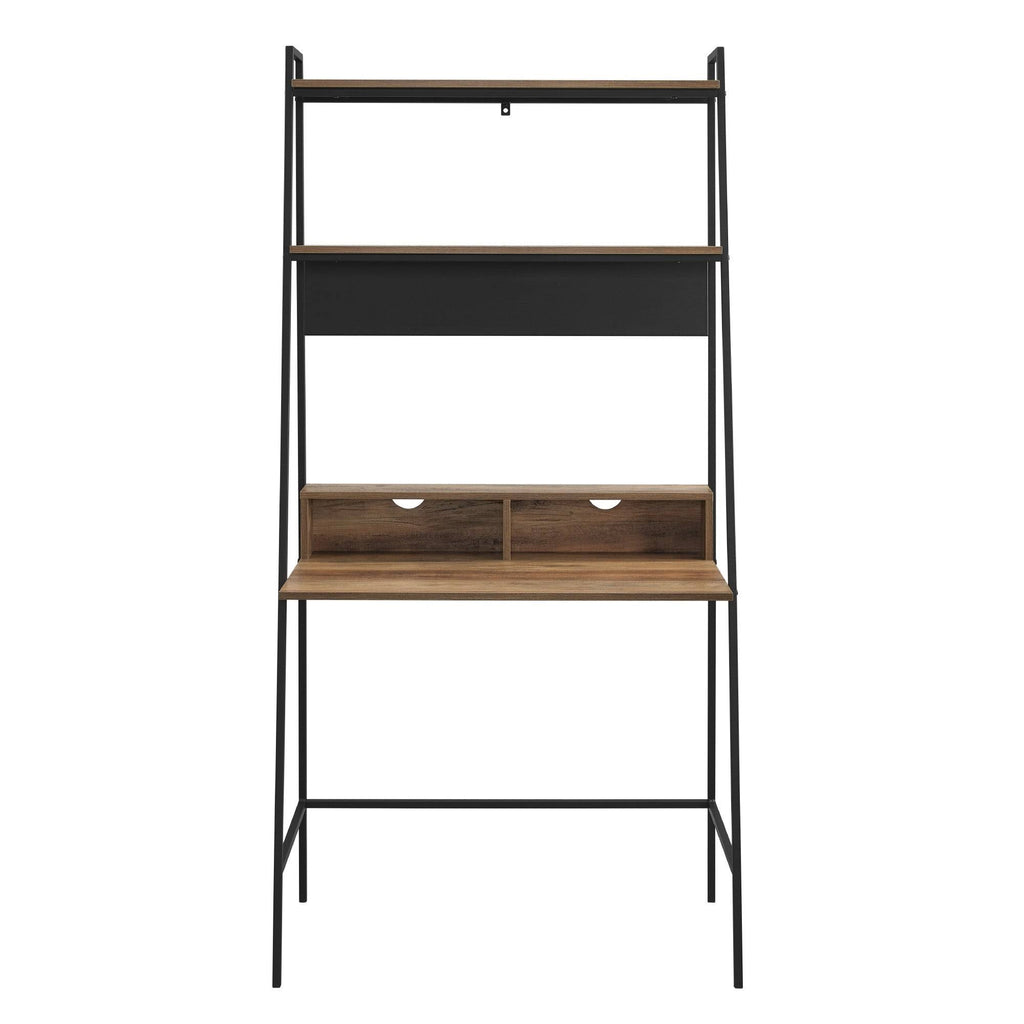 Metal Frame Ladder Shelf Desk C844900